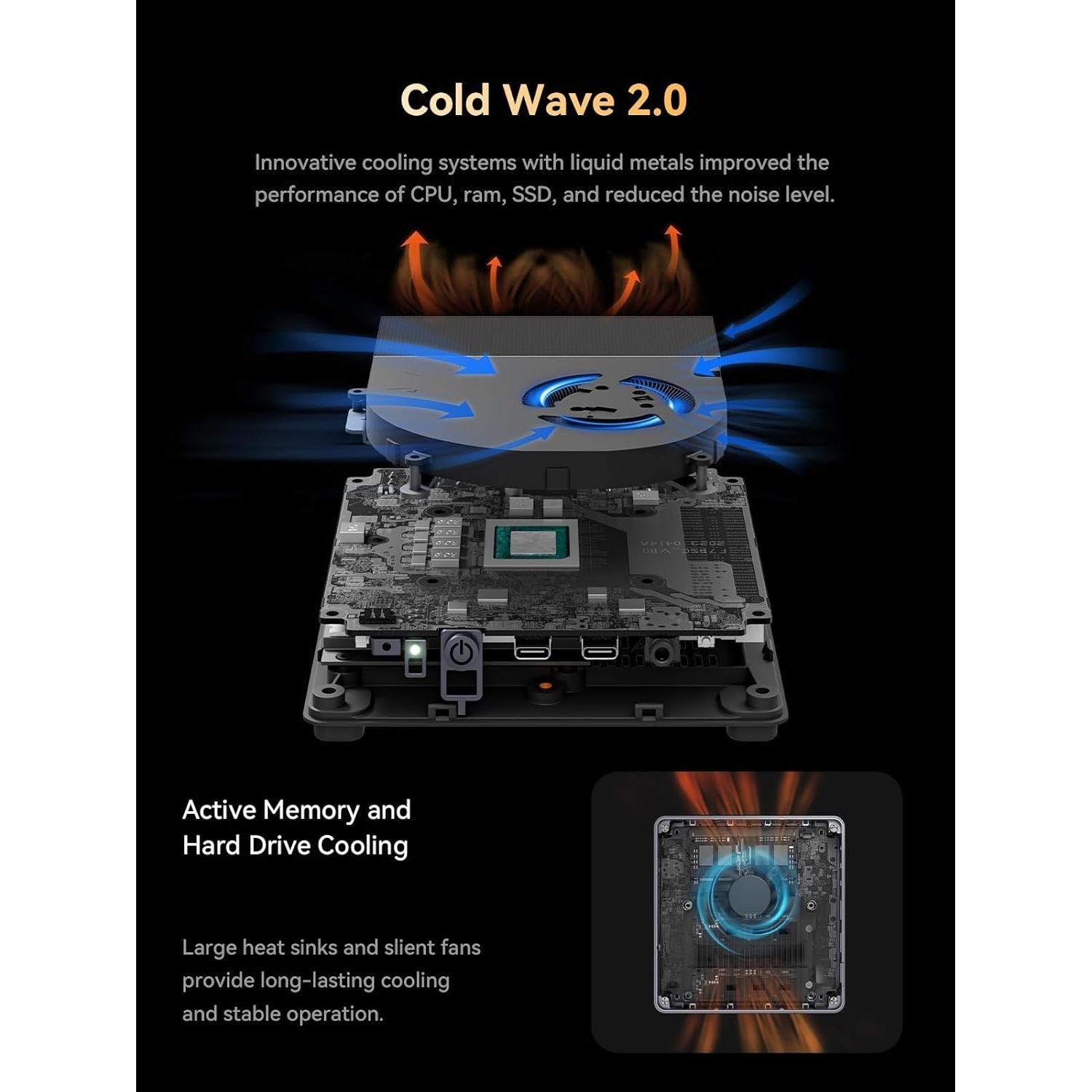 MINISFORUM UM790 Pro Mini PC Ryzen 9 64GB 1TB 8K