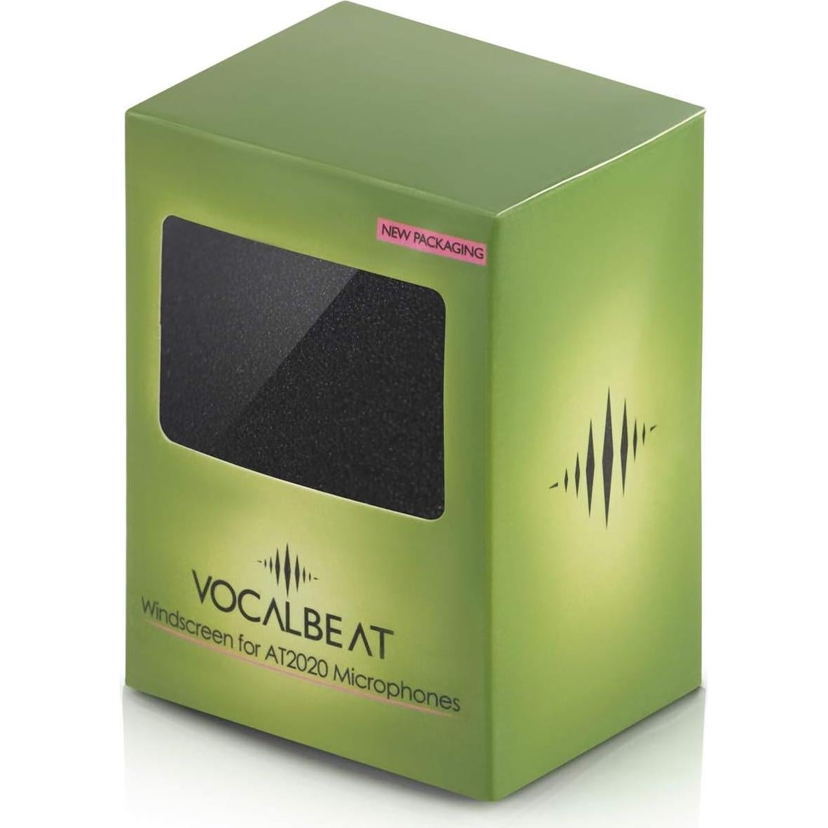 Filtro Pop Vocalbeat para Micrófono AT2020 y AT2035 - Espuma Negra