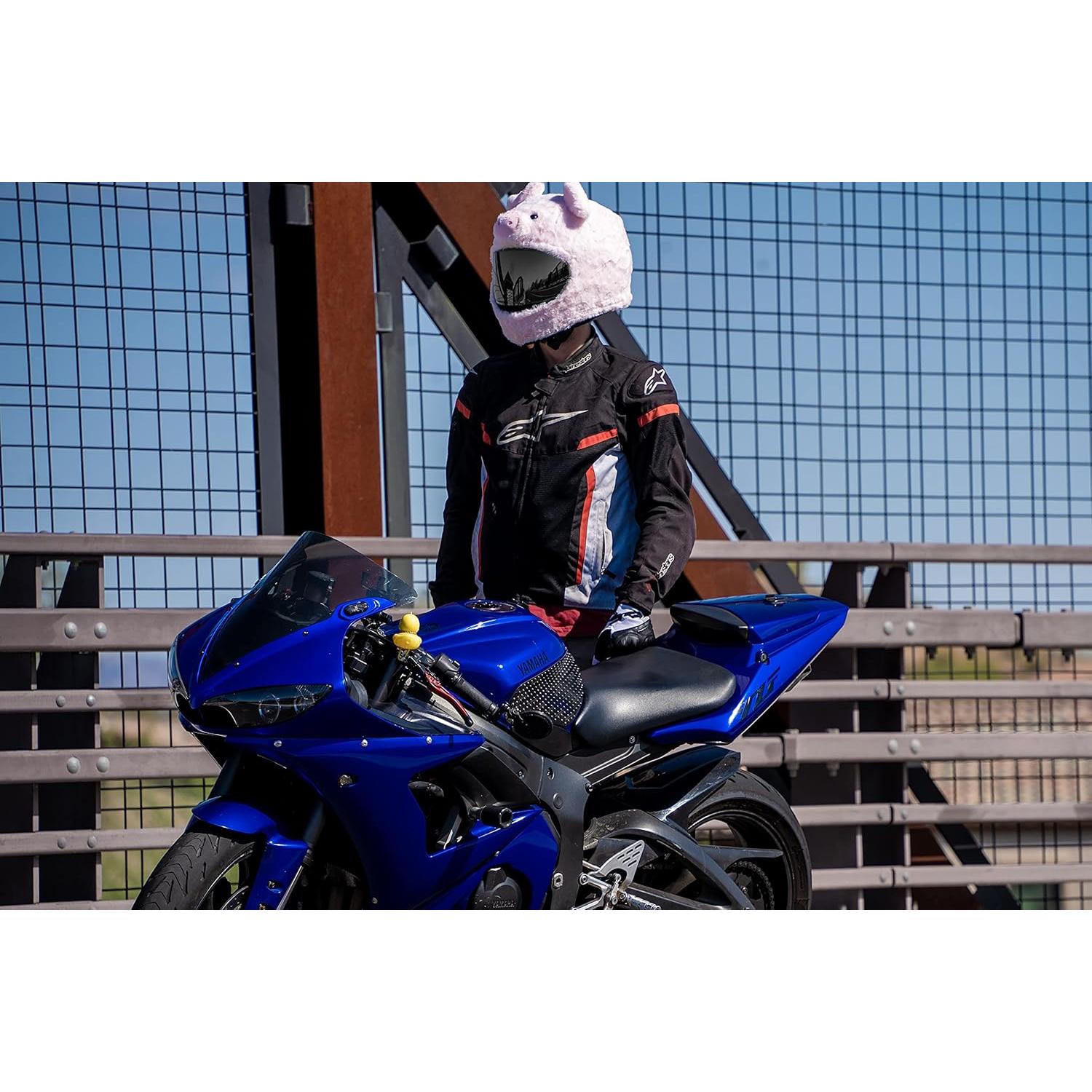 Cubierta de Casco de Moto Carbon Moto Gear Cerdo