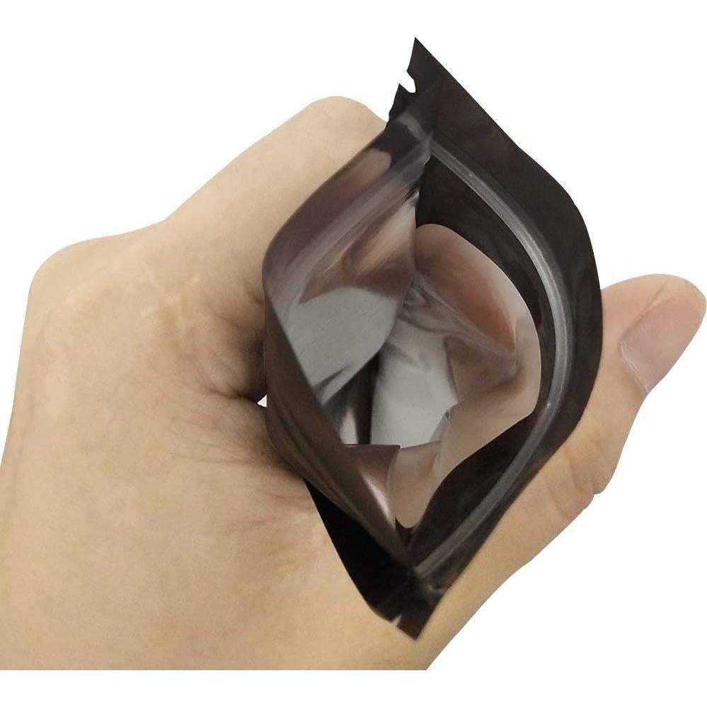 Bolsas Mylar Reutilizables STUs 100 Piezas 7.5x12 cm A Prueba de Olores