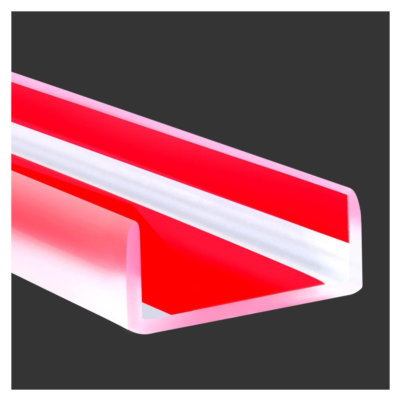 Bisel de Goma Autoadhesivo Protalwell 20' Transparente 38mm