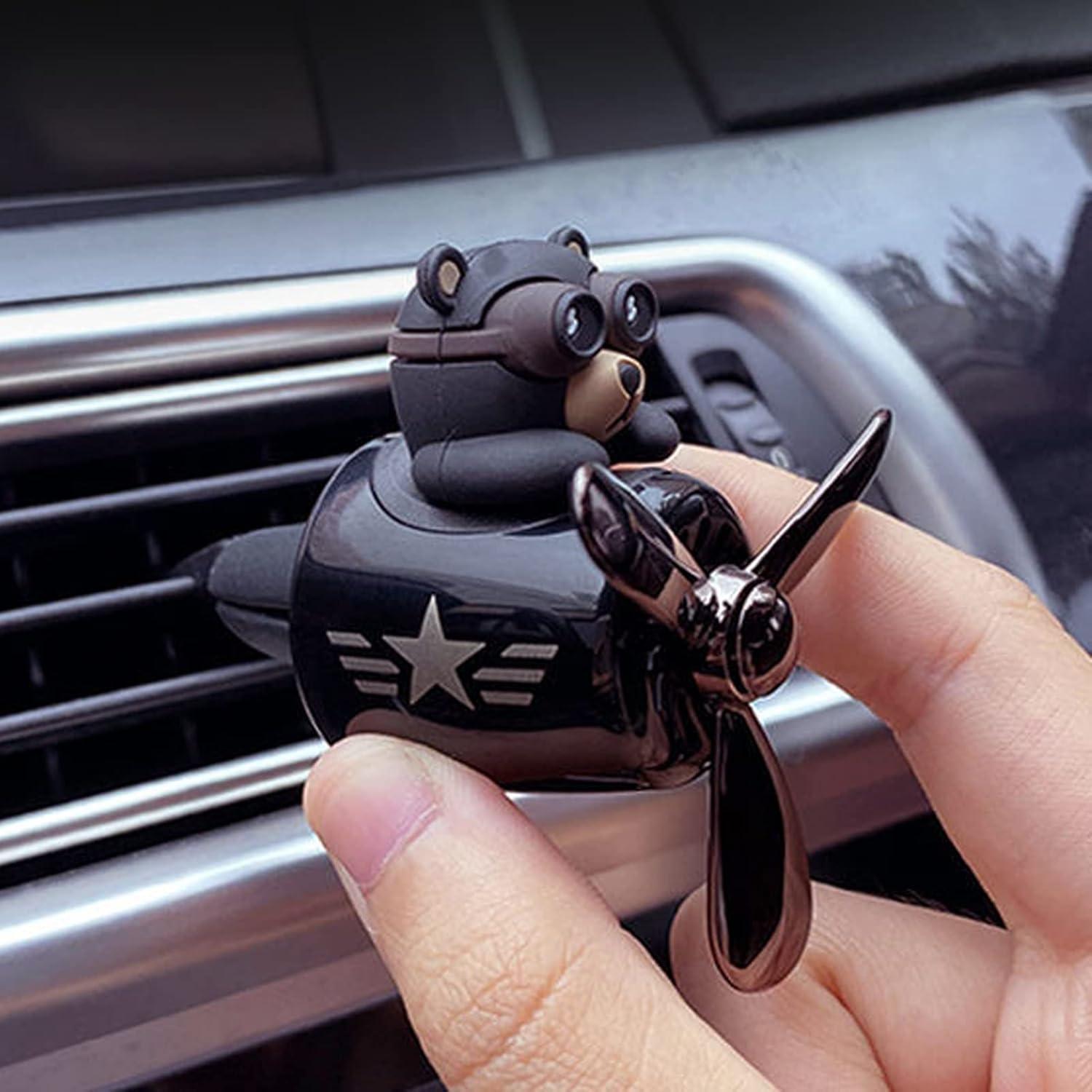 Ambientador de Auto Yokosea Oso Piloto Hélix Rotativa