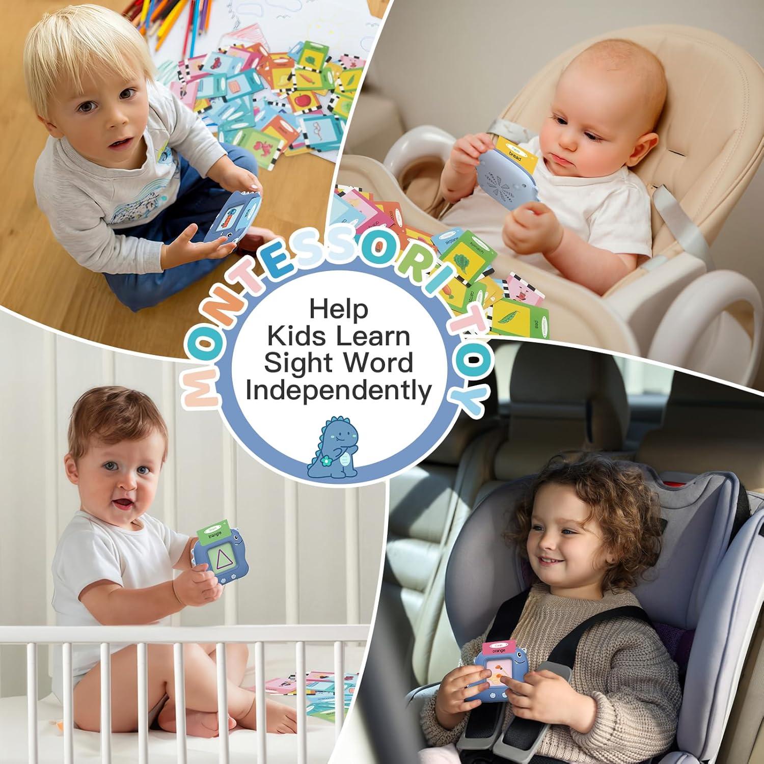 Tarjetas Flash Montessori COTADWI para Niños 2-6 Años