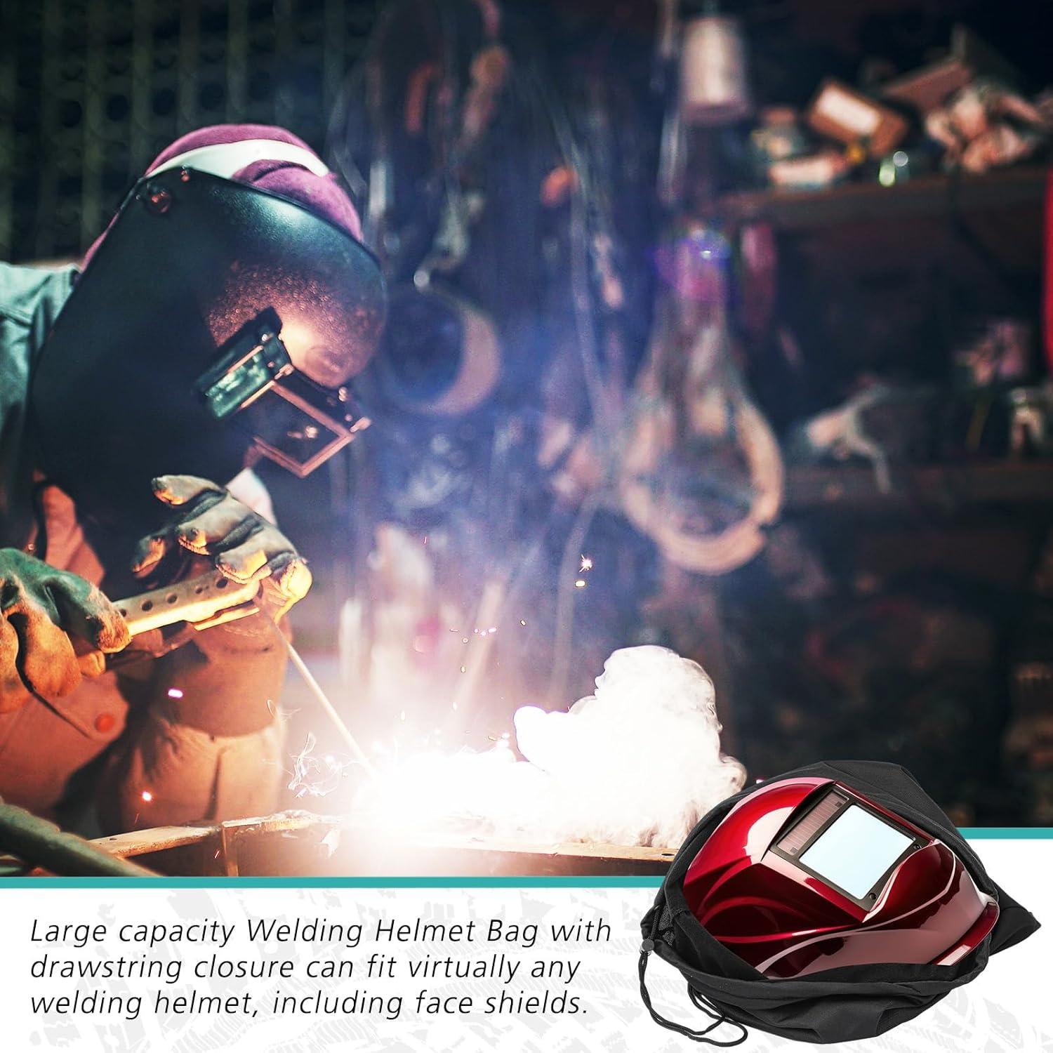 4 Bolsas de Almacenamiento para Casco Yeyeplum Negro