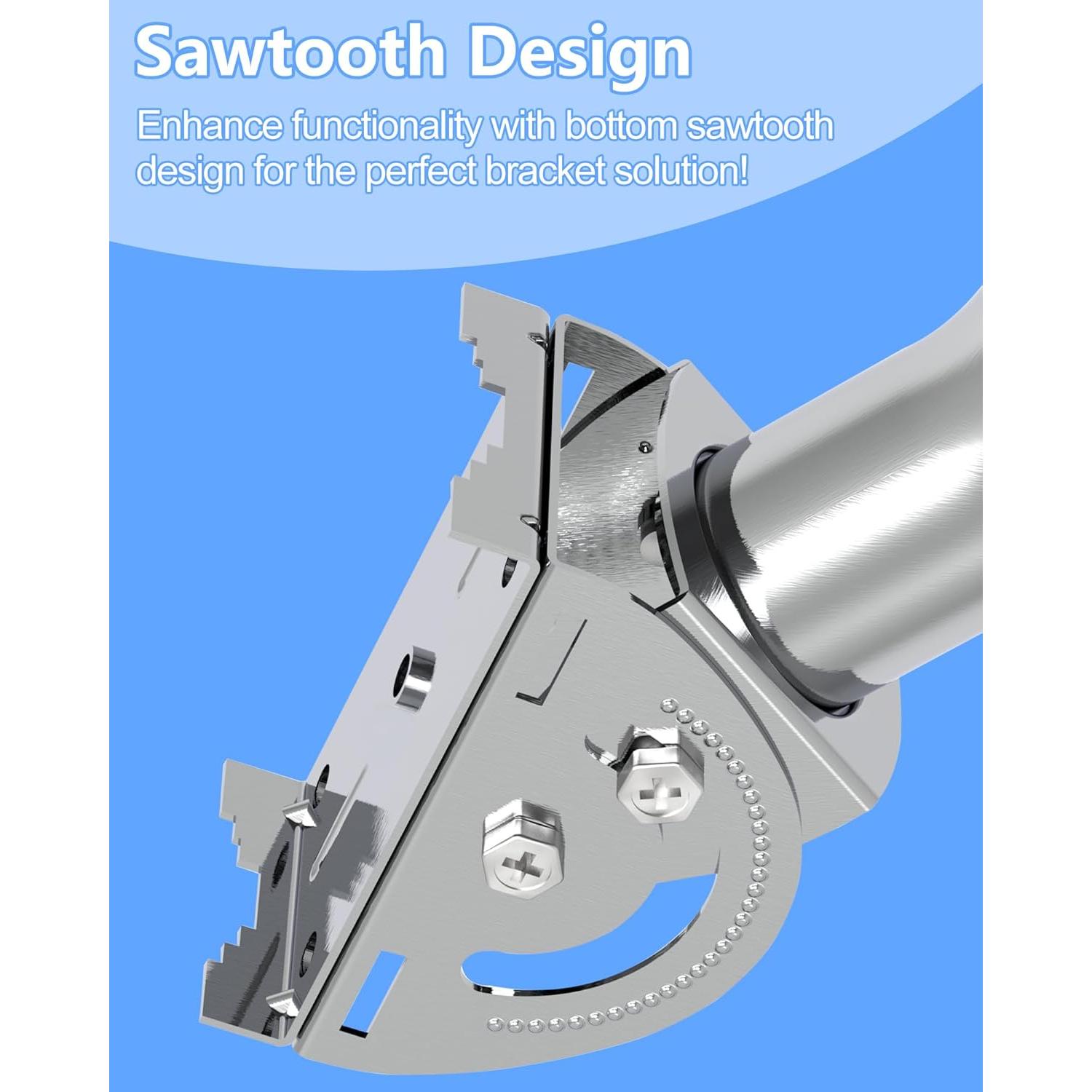 Soporte de Antena Inalámbrico EOQO 2-Pack Acero Inoxidable