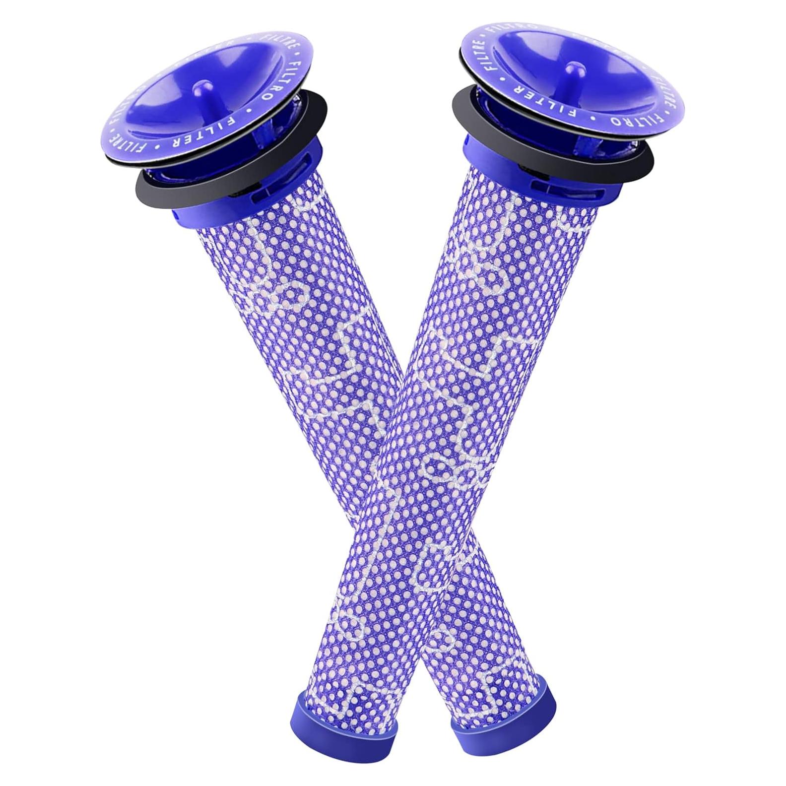 Paquete de 2 Filtros Pre Reemplazo Whekeosh para Dyson V6 V7 V8