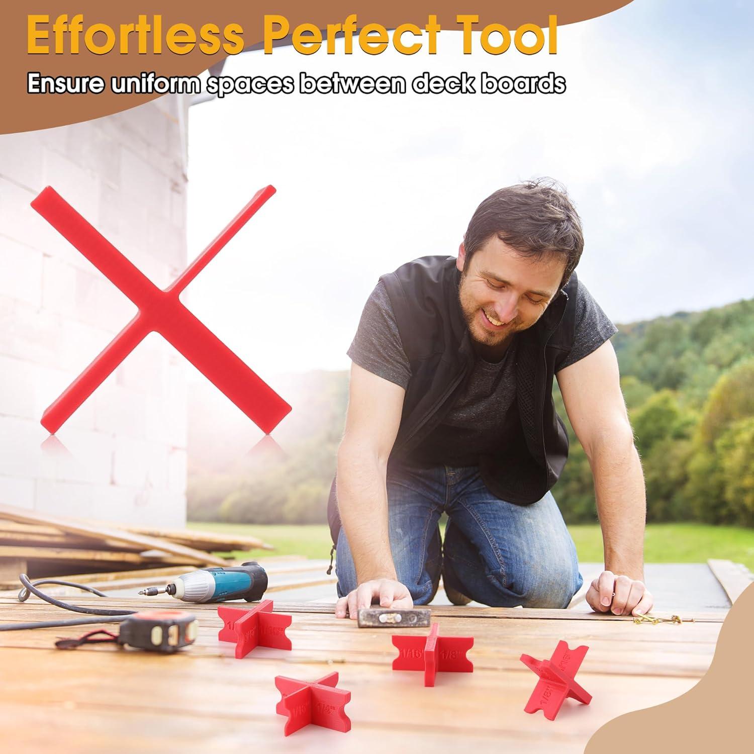 Espaciadores de Deck Saillong 4 Piezas 1.59 a 6.35 mm