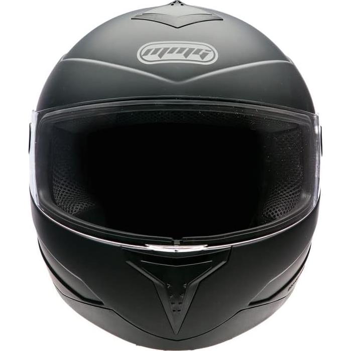 Casco de Moto MMG Integral DOT Negro Mate Mediano 2 Viseras