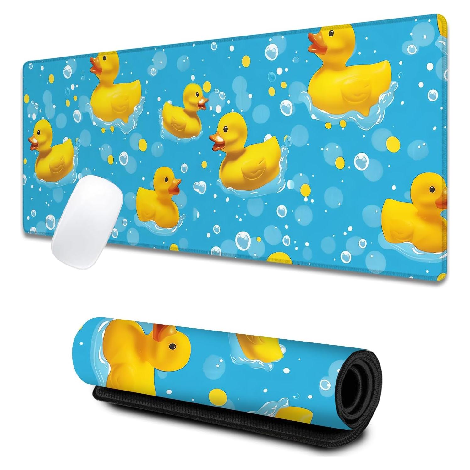 Alfombrilla de Ratón Grande VODRM Antideslizante 80x30cm Azul