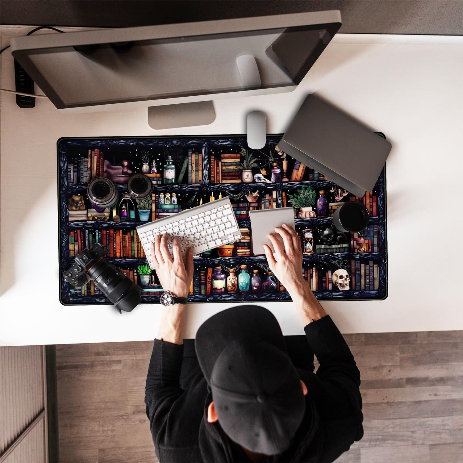 Alfombrilla de Escritorio Grande TENG DA QING 80x40 cm Antideslizante