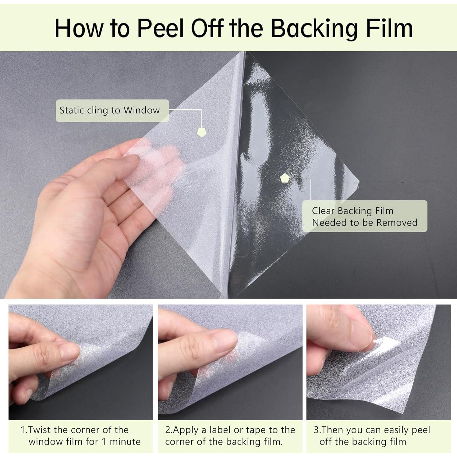 Película de Privacidad para Ventanas LOHOMEVE Esmerilada 43.9x4m