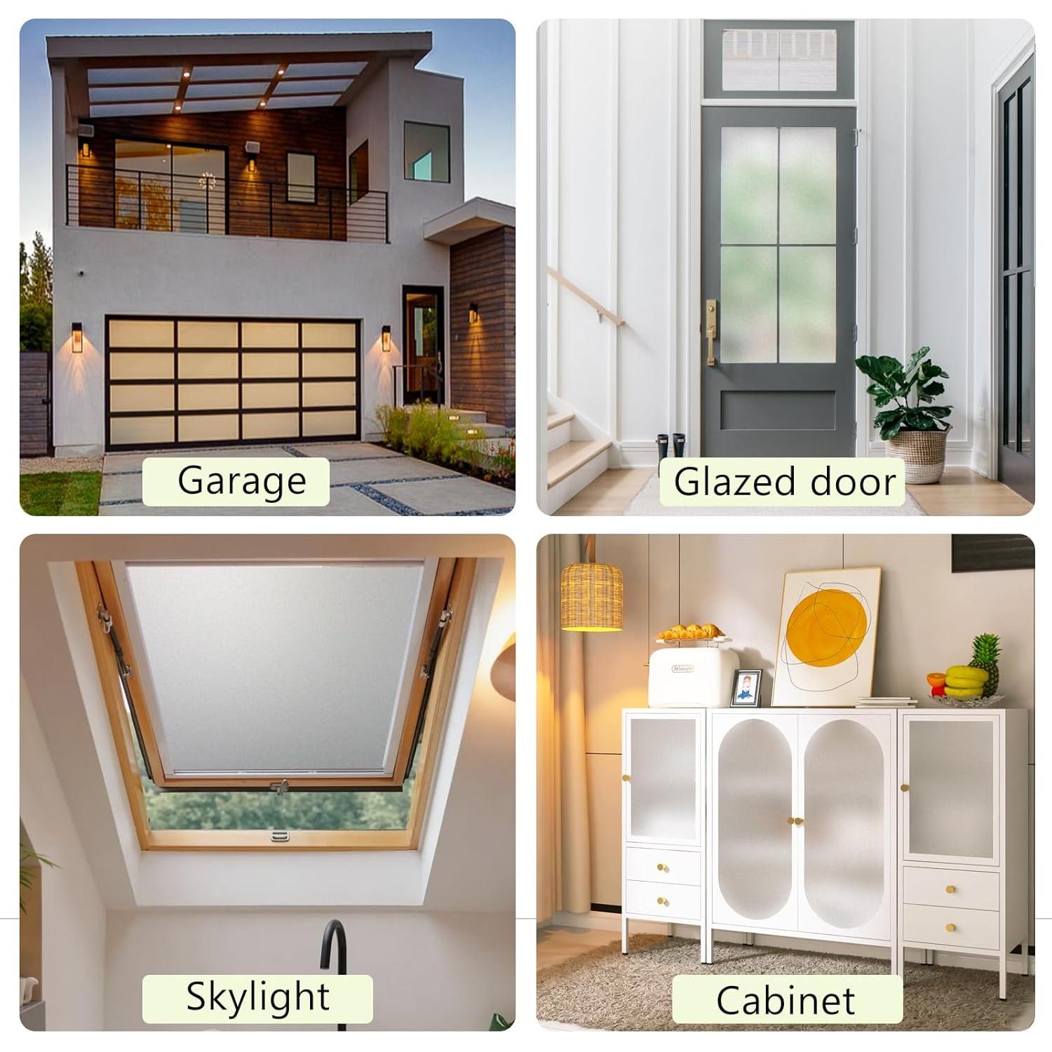 Película de Privacidad para Ventanas LOHOMEVE Esmerilada 43.9x4m