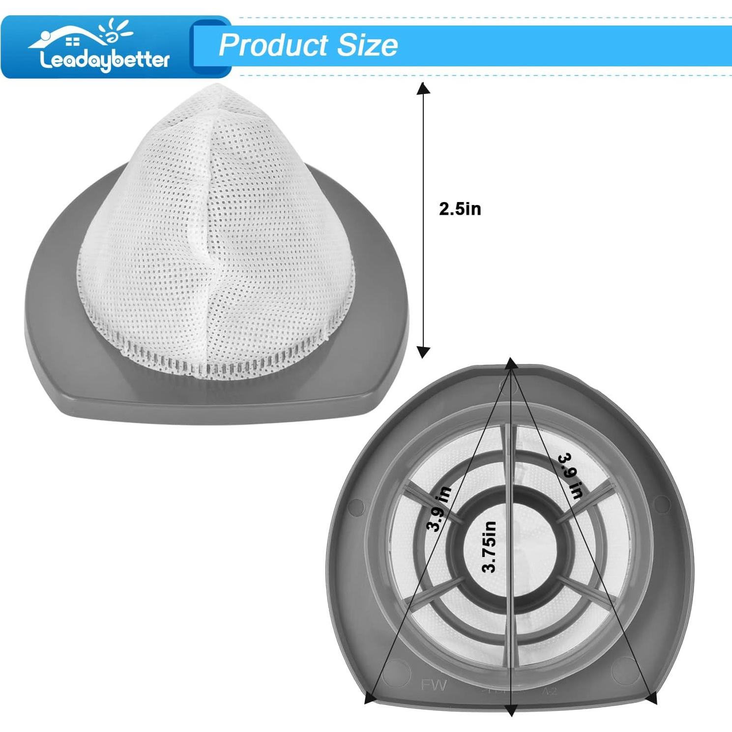 Paquete de 6 filtros de reemplazo Bissell 2033 para aspiradora