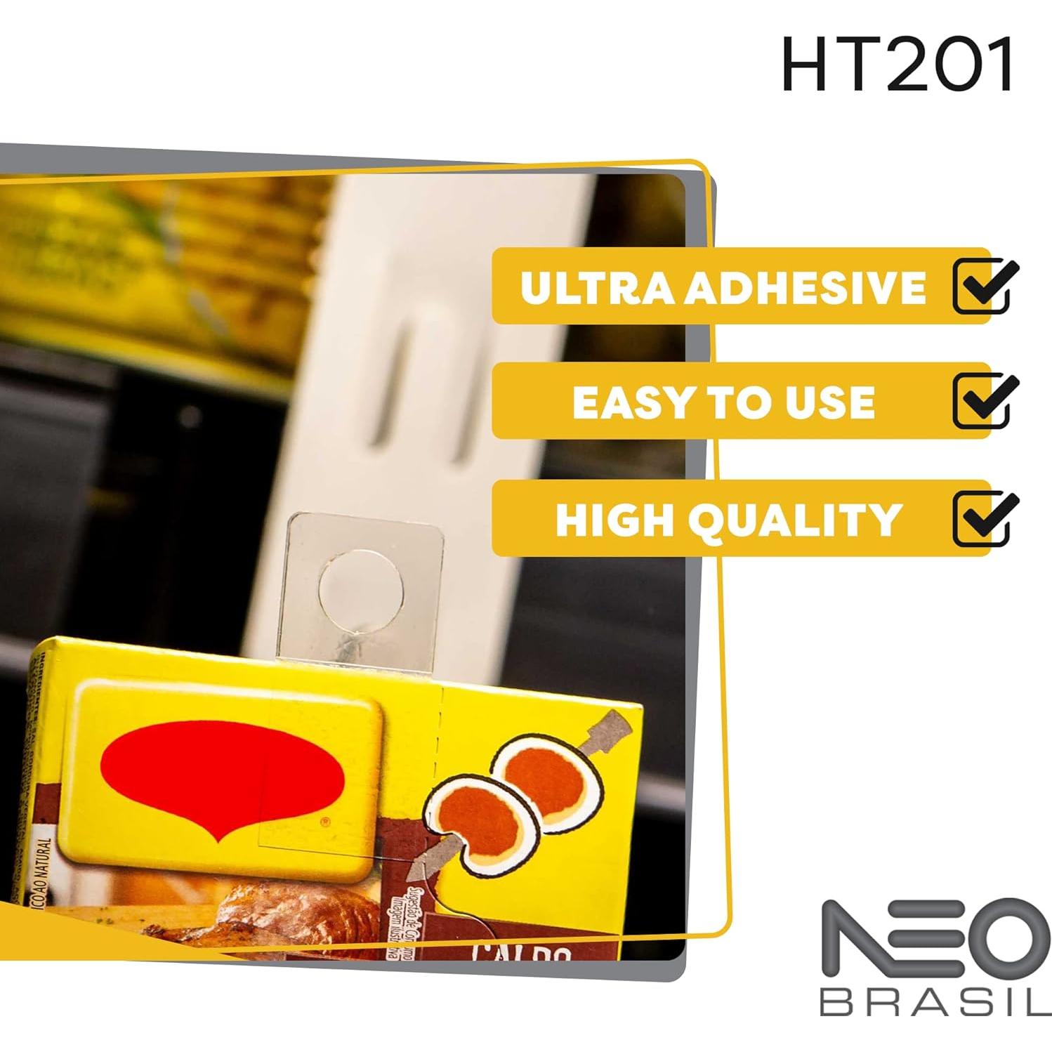 Etiquetas Colgantes Redondas Adhesivas 4.1 cm NEO BRASIL - 300 Unidades