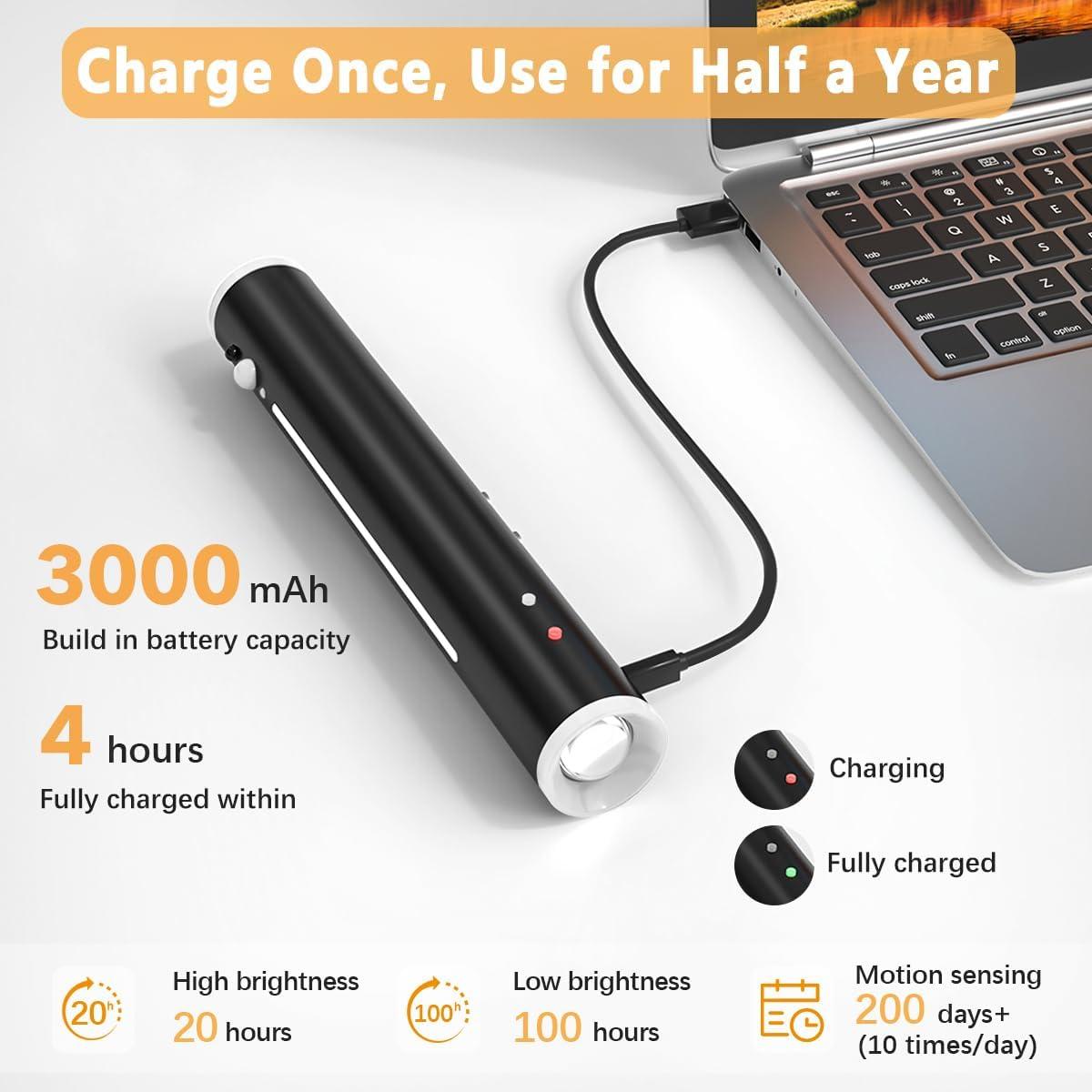 Juego de Apliques de Pared Hapfish 2 Piezas LED Inalámbricos