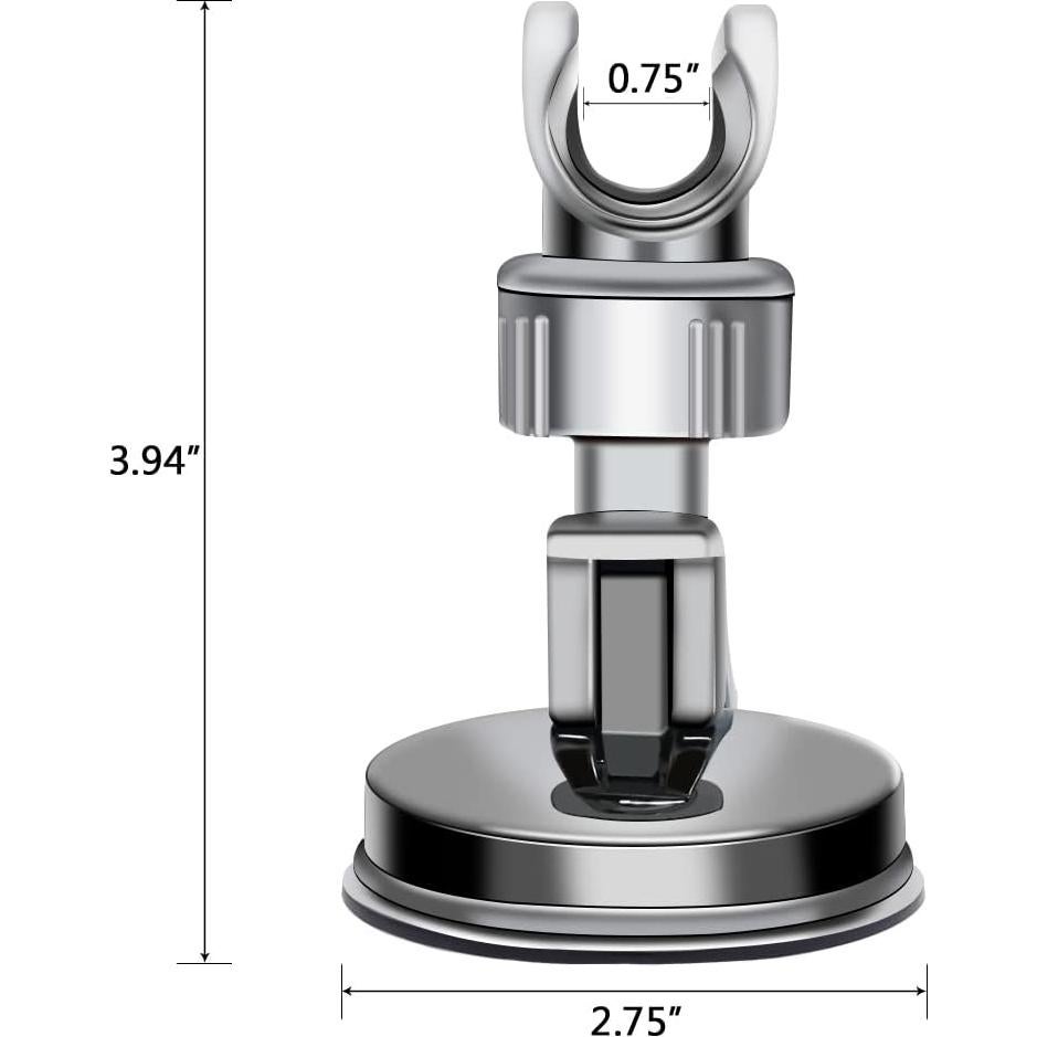 Soporte de Cabezal de Ducha Ajustable SEVICAT con Ventosa