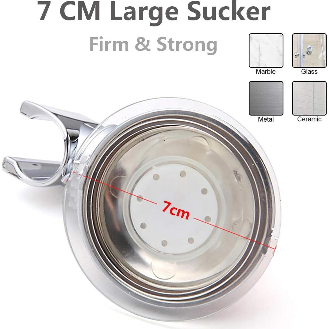 Soporte de Cabezal de Ducha Ajustable SEVICAT con Ventosa