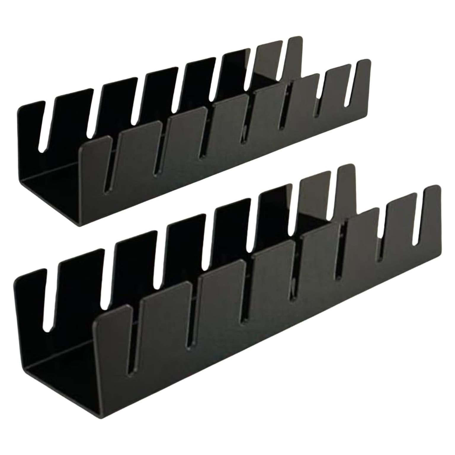 Soporte para Gorras de Béisbol Storeasy - Acrílico Negro, 2 Estantes