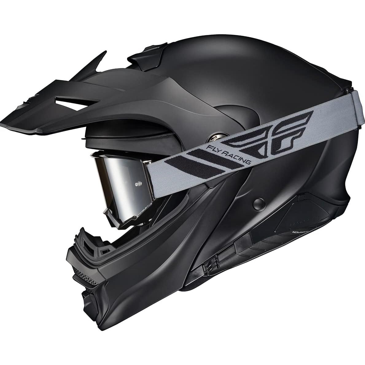 Casco Modular ScorpionEXO AT960 Aventura Negro Grande