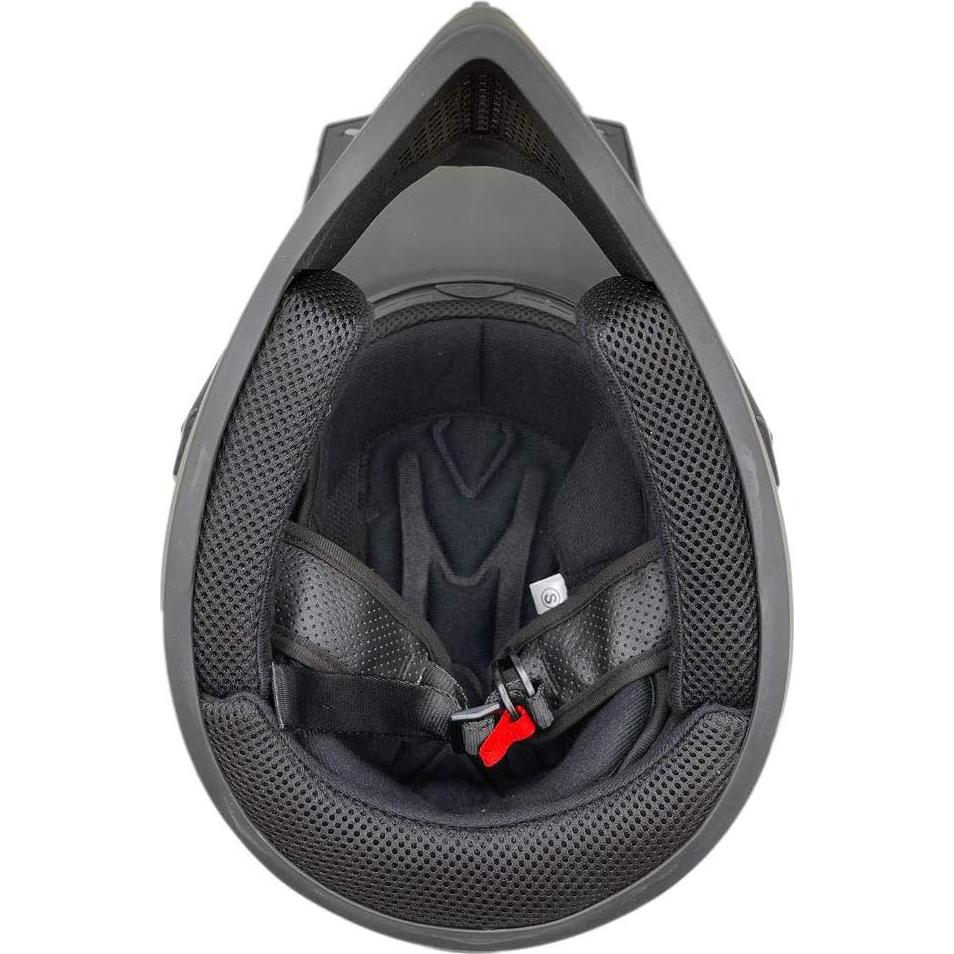 Casco de Motocicleta MMG Off Road X-Pequeño Negro Mate