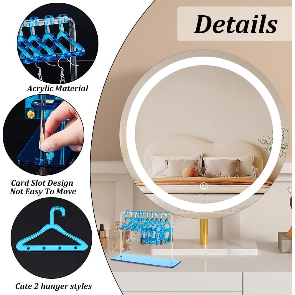 Soporte de Acrílico para Pendientes PH PandaHall 60 Agujeros