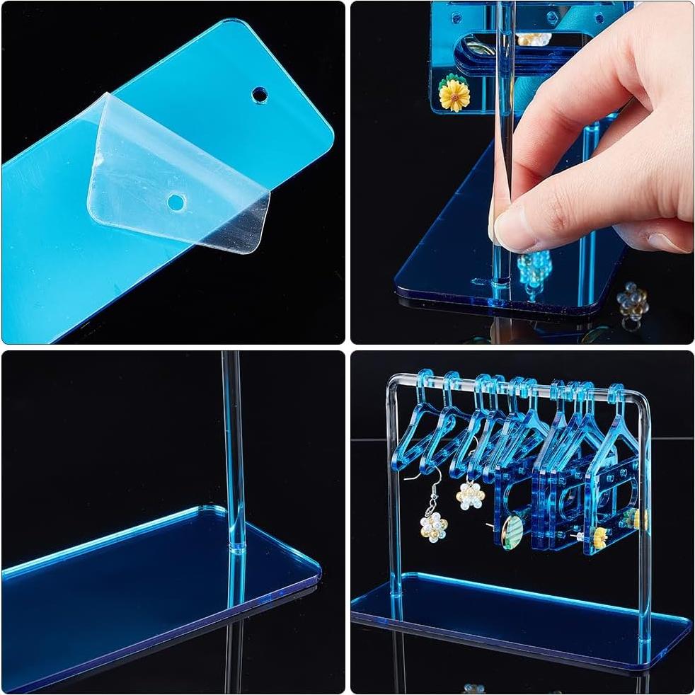 Soporte de Acrílico para Pendientes PH PandaHall 60 Agujeros