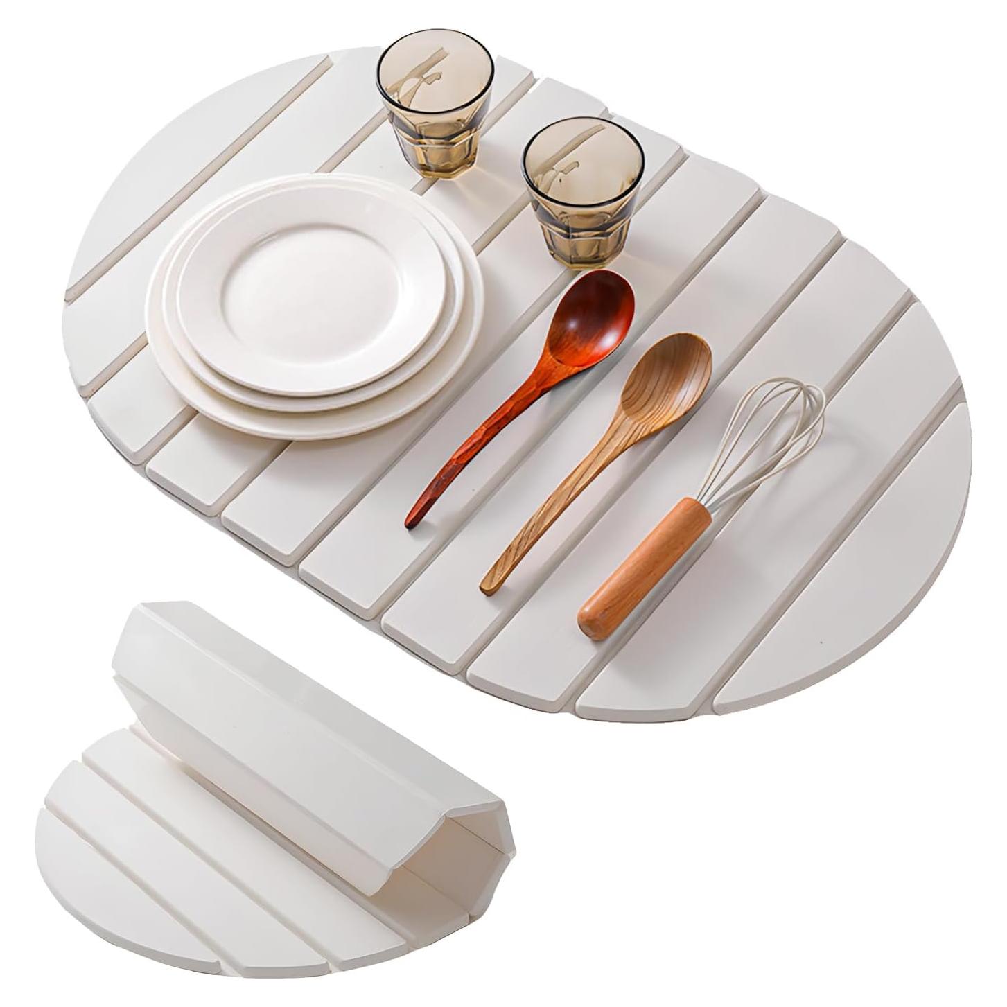 Alfombrilla de Secado de Platos Plegable FloVogue 61x41cm