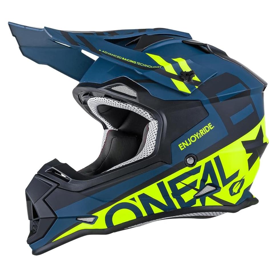 Casco O'Neal 0200-214 Spyde Adulto Negro/Hi-Vis L