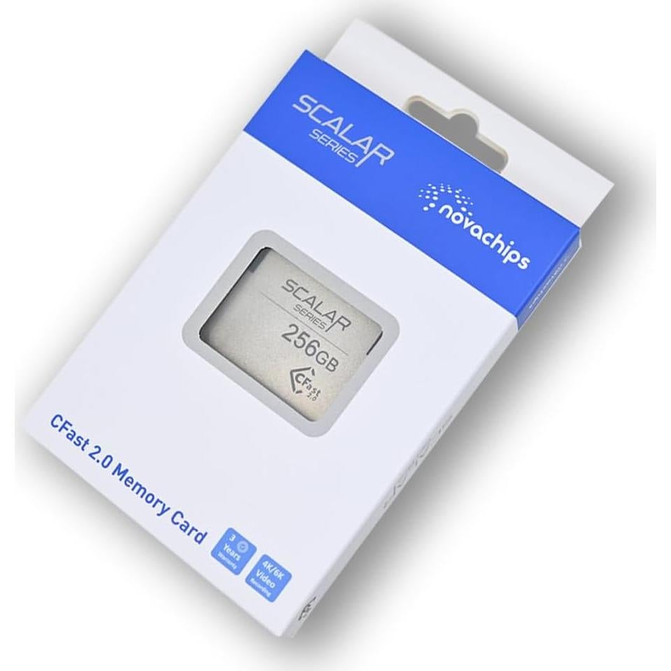 Tarjeta de Memoria CFast 2.0 256GB Novachips para 4K RAW