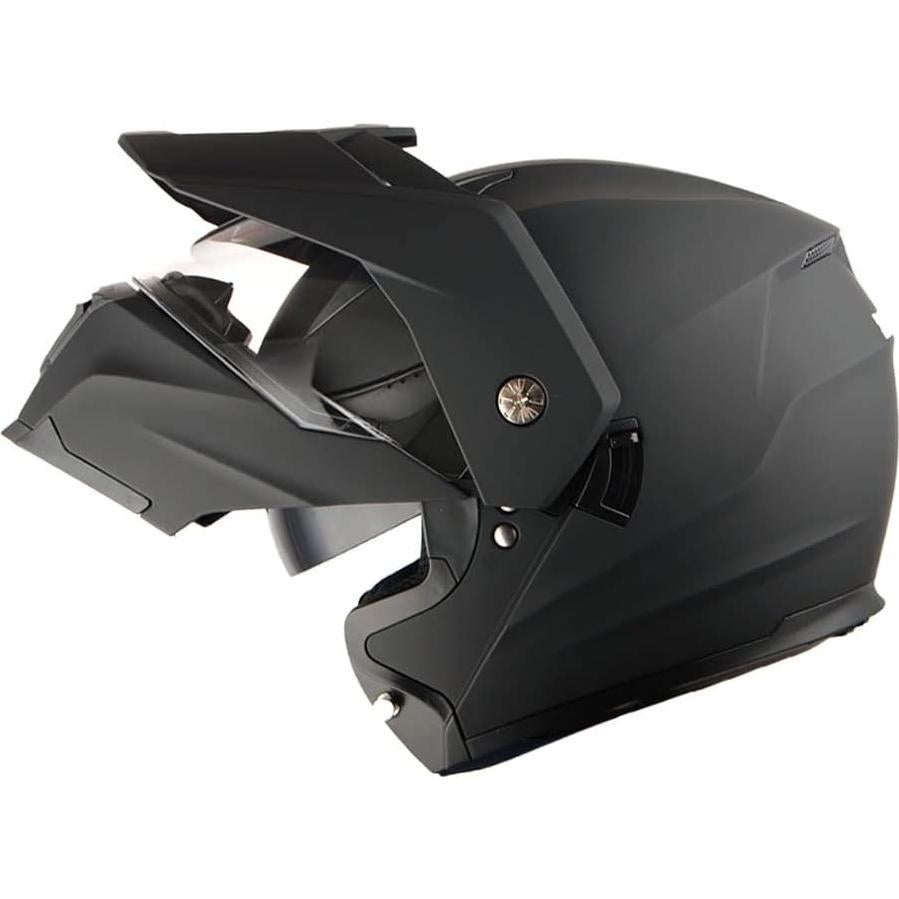 Casco Modular 1Storm HJK910 DSPORT Negro Mate Mediano