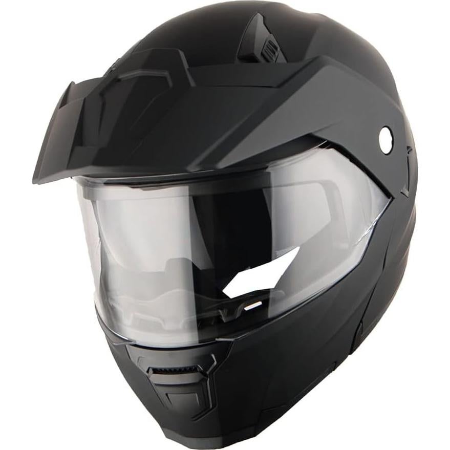 Casco Modular 1Storm HJK910 DSPORT Negro Mate Mediano