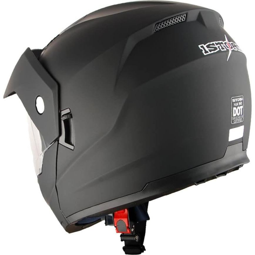 Casco Modular 1Storm HJK910 DSPORT Negro Mate Mediano