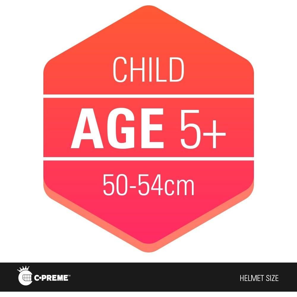 Casco Raskullz Shark para Niños 3-5 años 48-52 cm