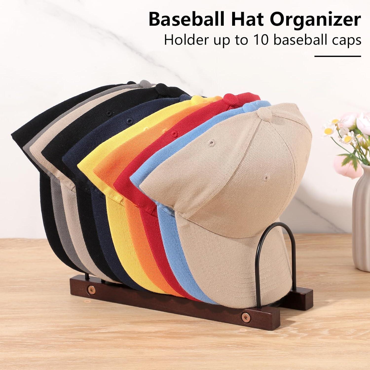 Organizador de Sombreros Dntorx para 10 Gorras de Béisbol
