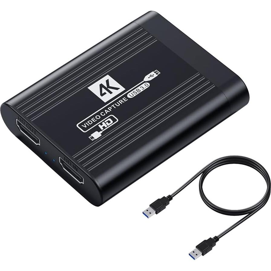 Tarjeta de Captura HDMI NFHK 4K 60fps USB para Streaming