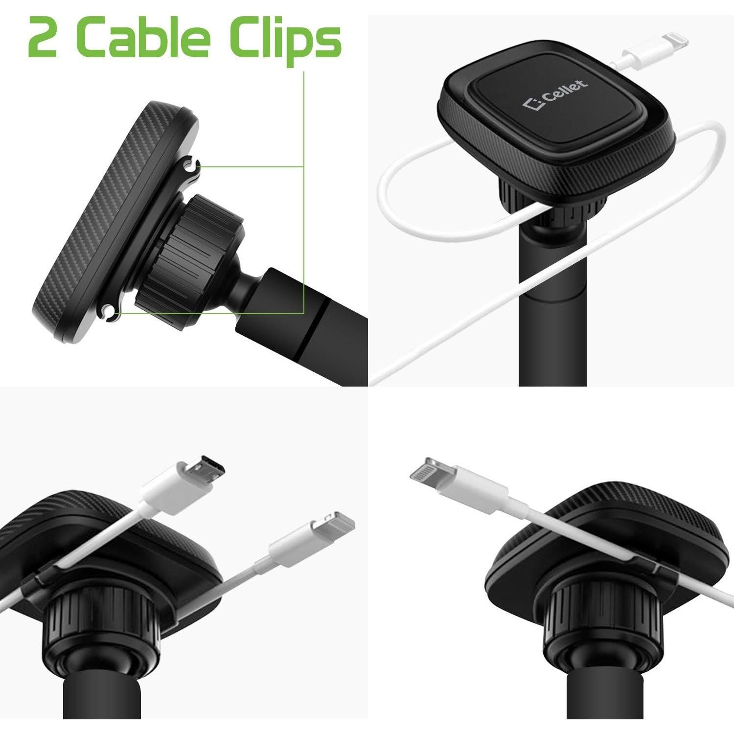 Soporte magnético para teléfono Cellet con cuello de ganso