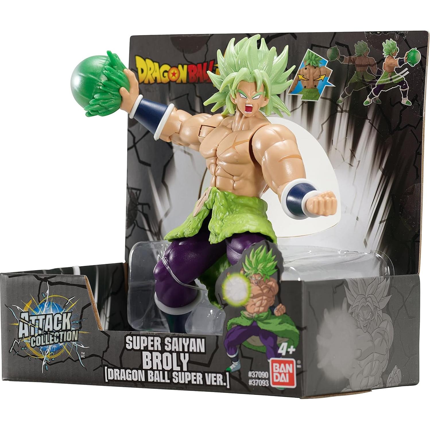 Figura de Acción Bandai Dragon Ball Super Broly 17.78 cm