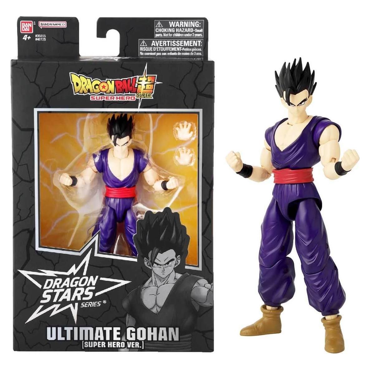 Figura de acción Gohan Dragon Stars Bandai 17cm articulada