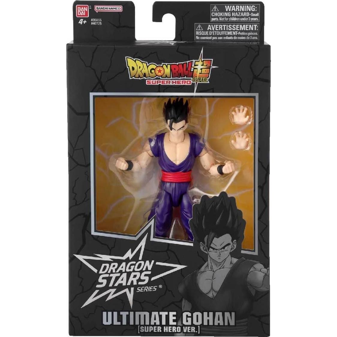 Figura de acción Gohan Dragon Stars Bandai 17cm articulada