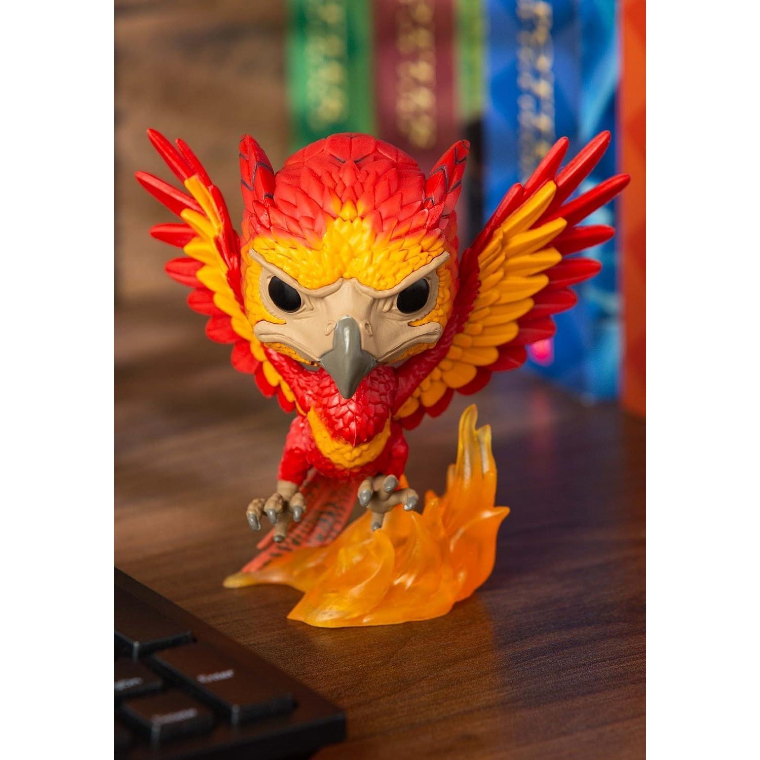 Funko POP! Harry Potter Fawkes - Figura de Vinilo 9.5 cm