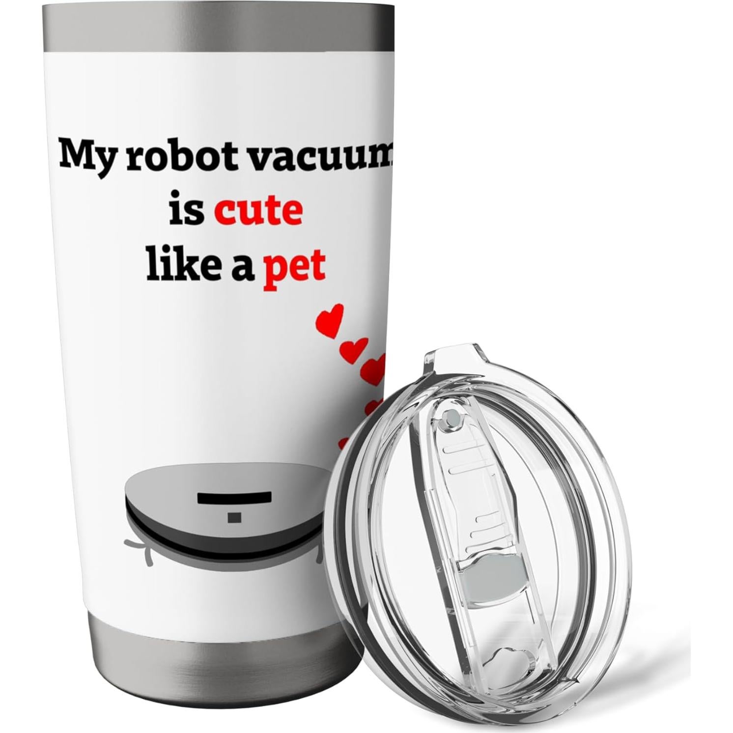 Vaso aislado de acero inoxidable 20 oz para amantes de mascotas