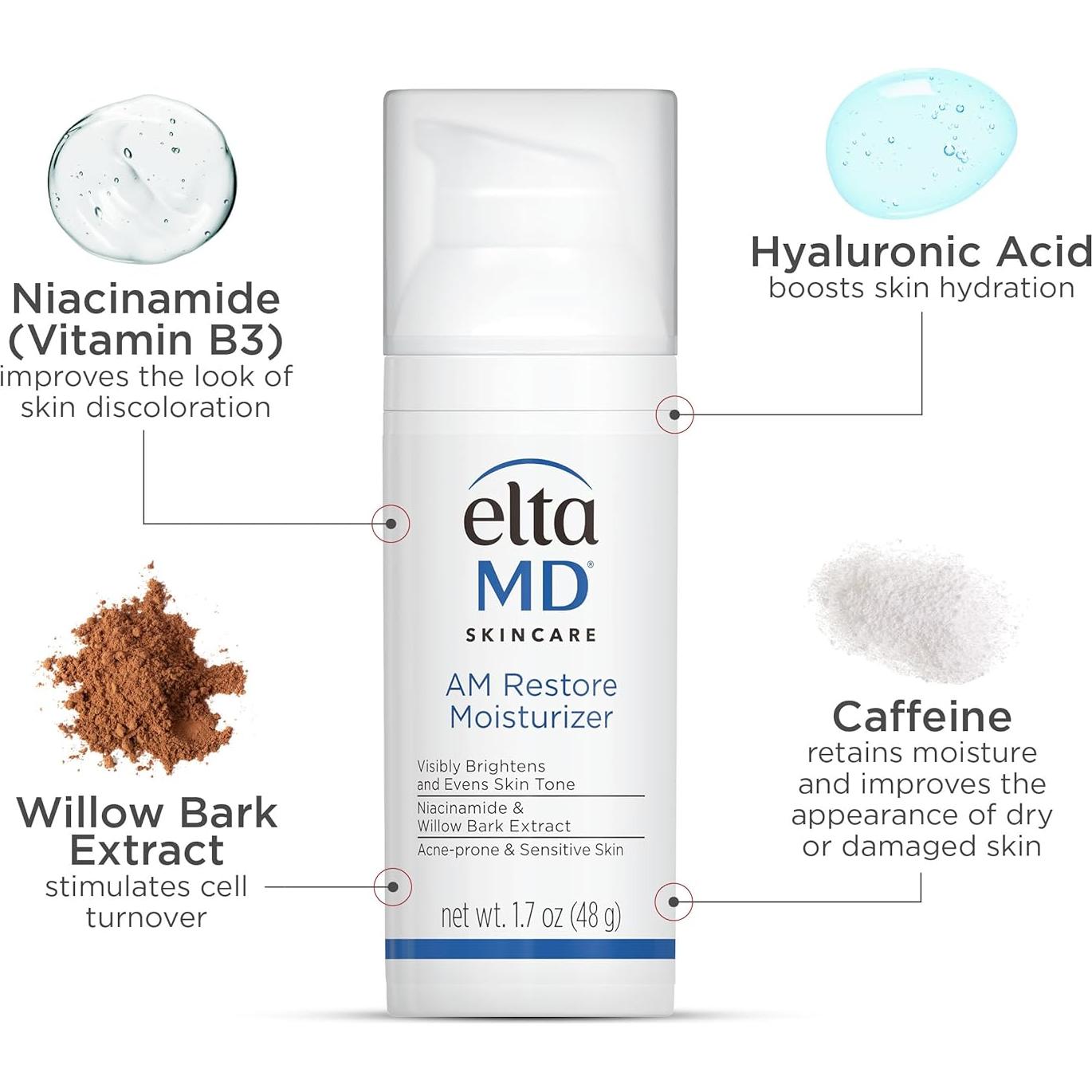 EltaMD Crema Hidratante Facial 50ml con Niacinamida