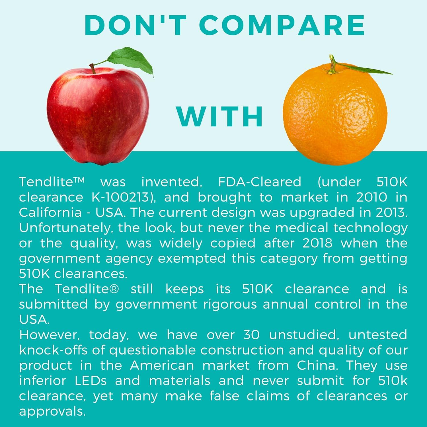 Terapia de Luz Roja Profesional TENDLITE 660nm - Alivio Articulaciones