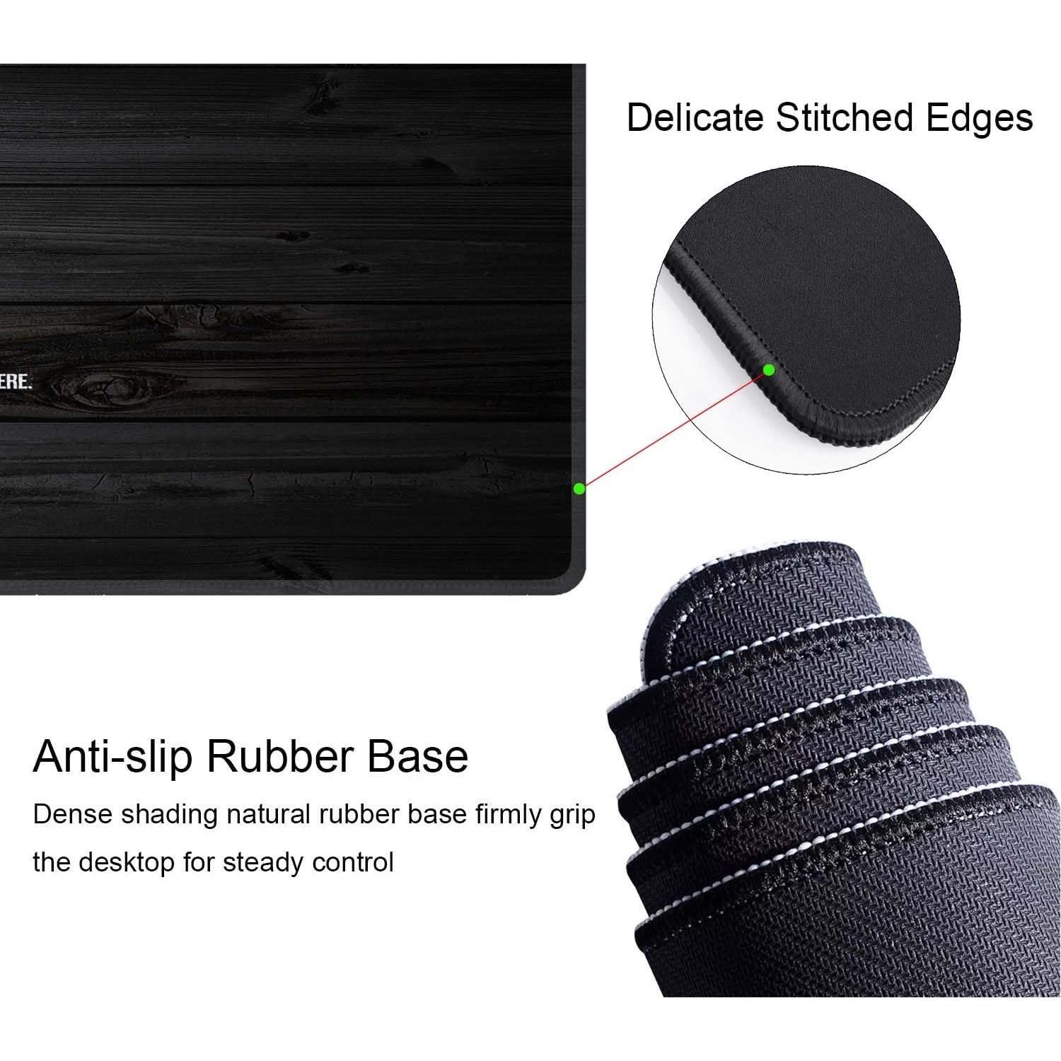 Alfombrilla de Ratón Wasica KUN-XLPAD-8001 800x300mm Antideslizante