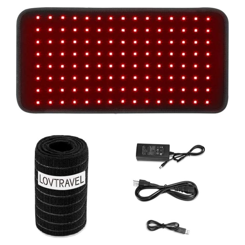 Dispositivo Terapia Luz Roja LOVTRAVEL 660nm 850nm Almohadilla