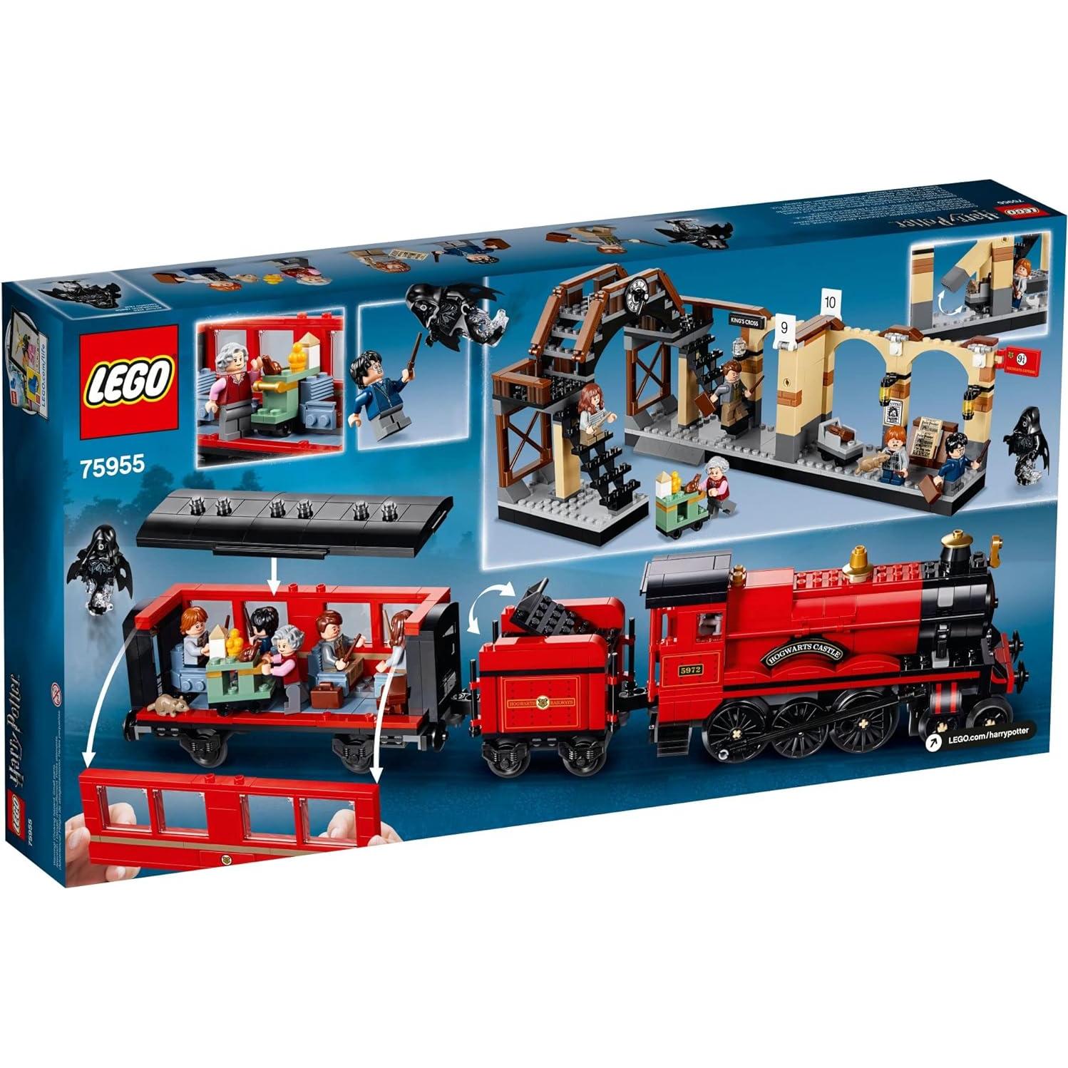 LEGO Harry Potter Expreso Hogwarts 75955 Tren 801 Piezas