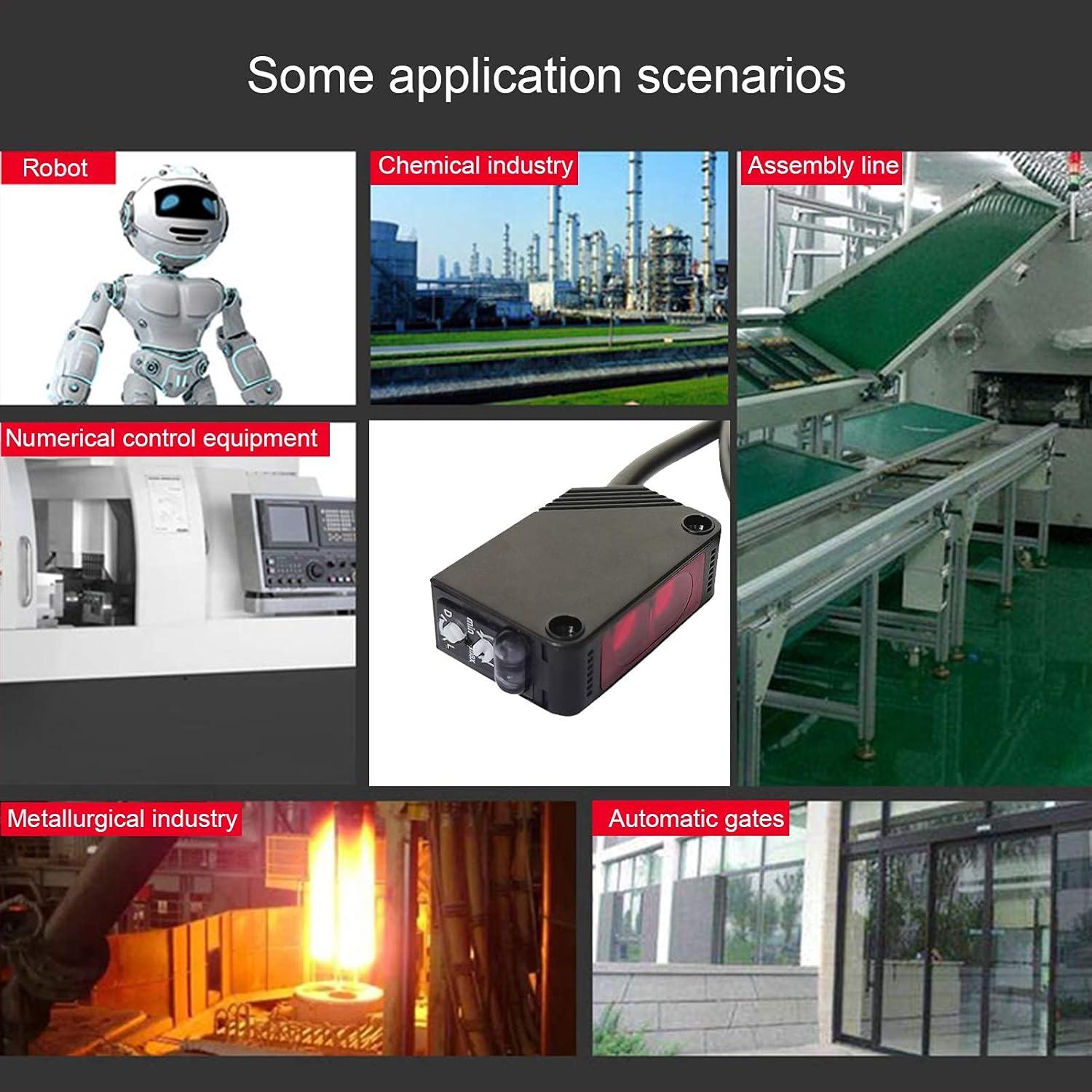 Sensor Fotoeléctrico IKSACE E3Z-R61 NPN Montaje en Pared 2m