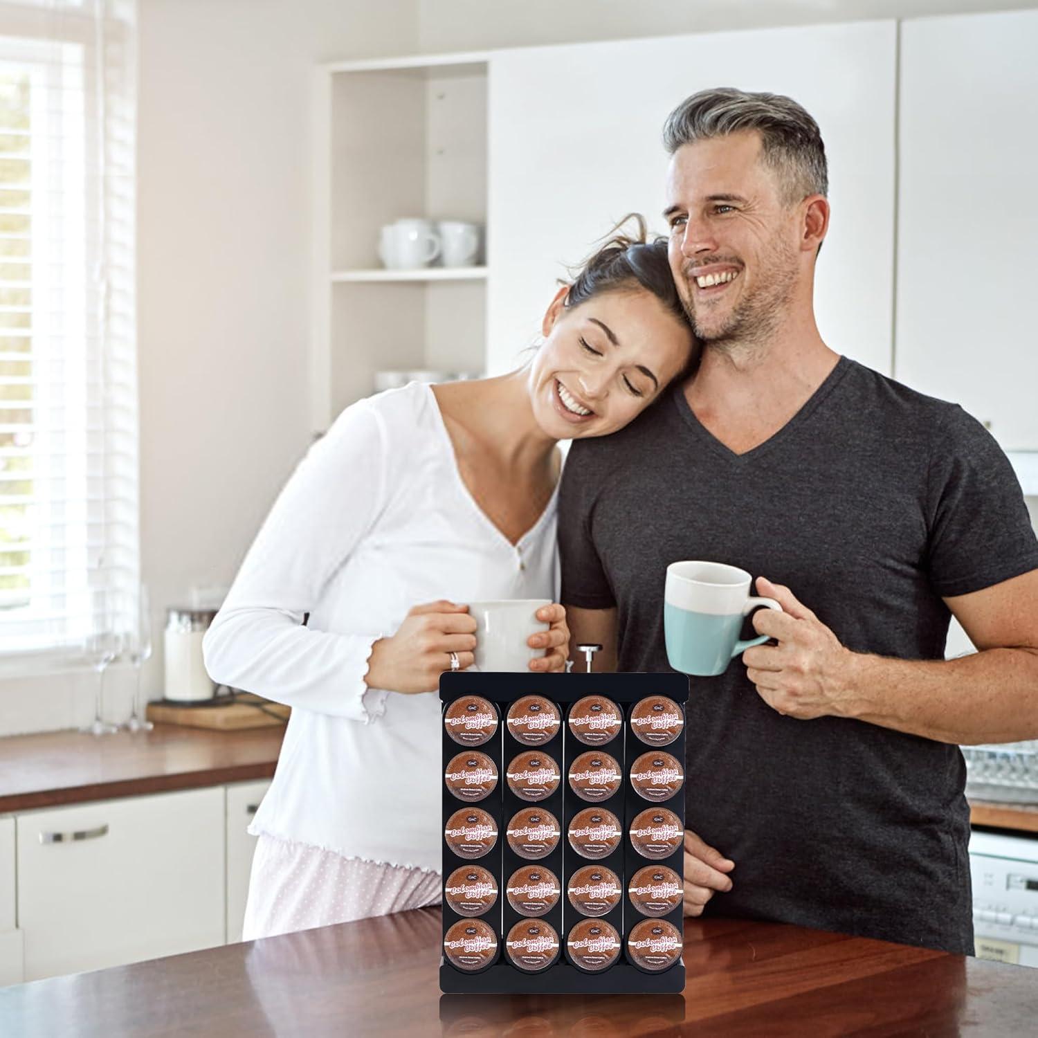 Soporte de Cápsulas de Café K Cup JMBTLUS Negro 20 Unidades