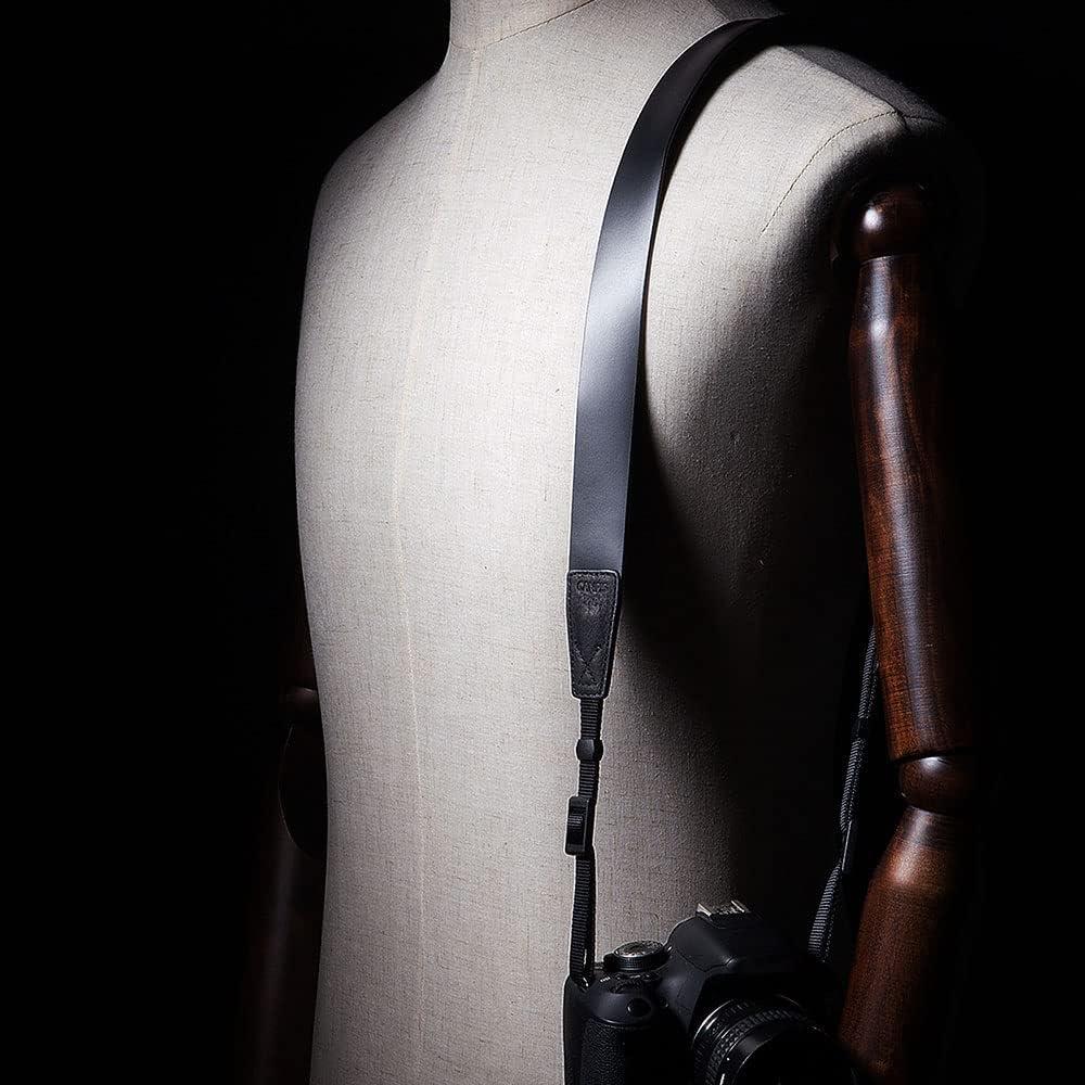 Correa de Hombro para Cámara CANPIS de Cuero Negro