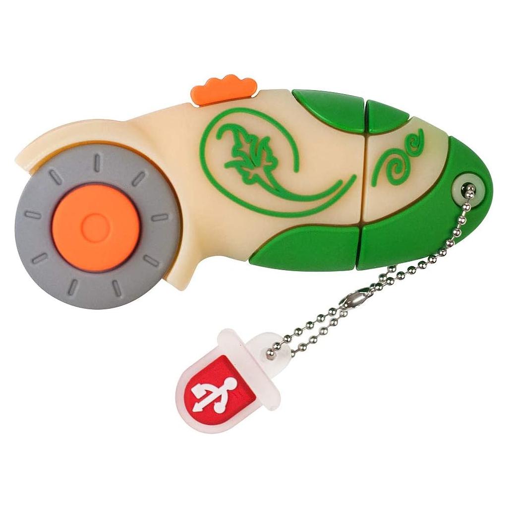 Unidad Flash USB 16GB Leizhan Cortador Rotatorio Colorido